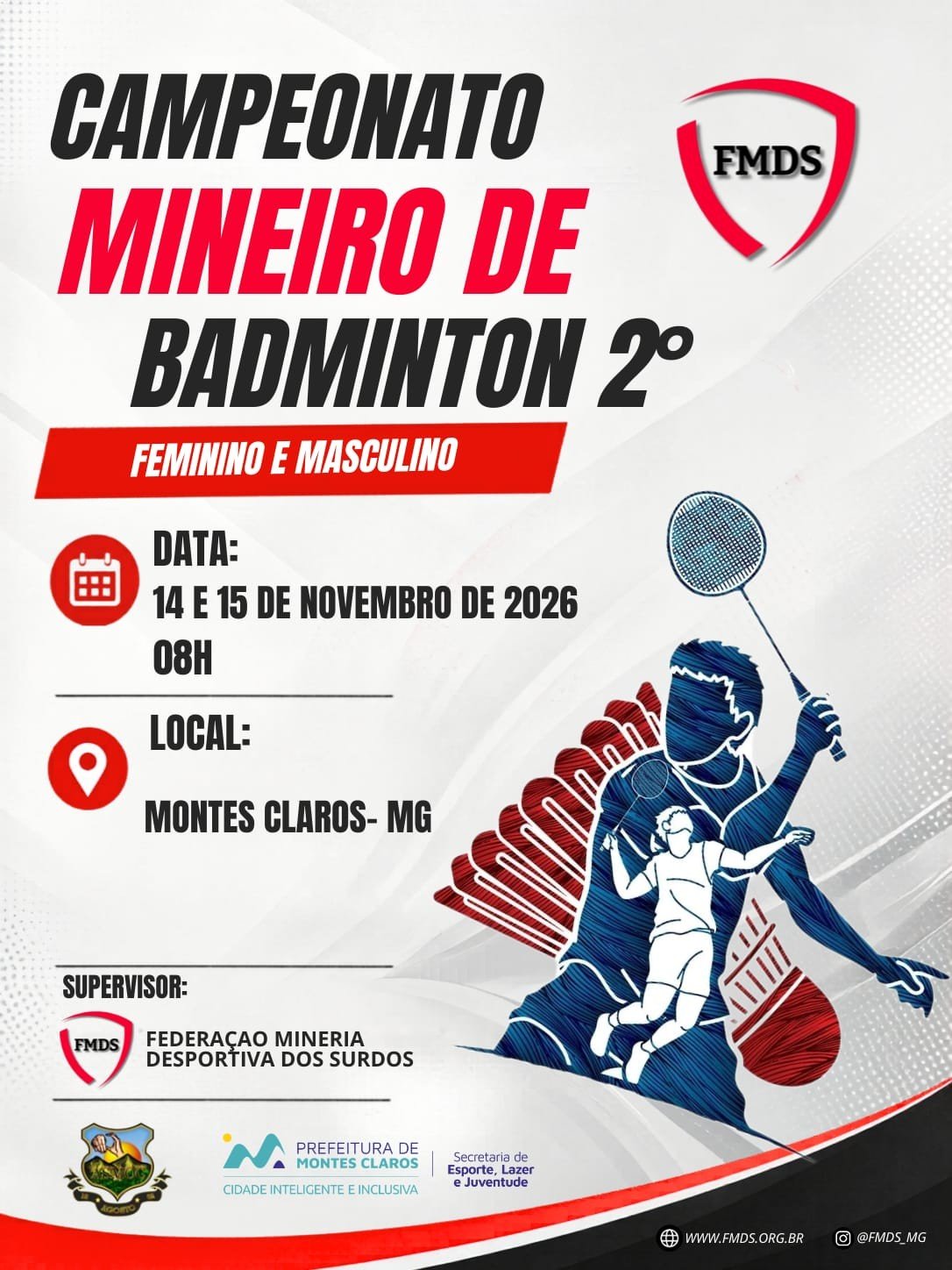 Campeonato Mineiro de Badminton – 2° Etapa